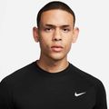 Herren Trainings-T-Shirt Nike Flex Rep Dri-Fit schwarz/weiss 4