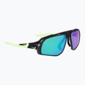 Sonnenbrille Nike Flyfree M matte black/ green mirror/ road tint
