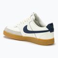 Herrenschuhe Nike Court Vision Low sail / gum hellbraun / light iron ore / midnight navy 3