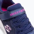 SKECHERS Bounder Girly Groove Kinder Turnschuhe navy 8
