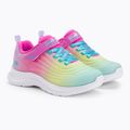 SKECHERS Jumpsters 2.0 Blurred Dreams rosa/multi Kinder Turnschuhe 4