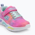 SKECHERS Kinderschuhe S-Lights Wavy Beams rosa/multi 7