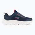 SKECHERS Go Walk Flex Caley Damen Schuhe navy/weiß/koralle 2