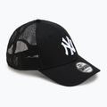 New Era Home Field 9Forty Trucker New York Yankees Baseballkappe schwarz