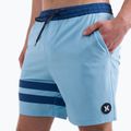 Herren Hurley Phantom Eco Block Party Volley 17" blau Traum schwimmen Shorts 4