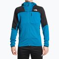 The North Face Herren Stormgap Powergrid arktisch blau/schwarz Trekking Sweatshirt