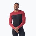 Herren Thermoaktiv-Funktionsshirt Smartwool Classic Thermal Merino Base Layer Colorblock Crew Boxed 
