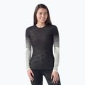 Damen-Thermoaktivshirt Smartwool Intraknit Thermal Merino Base Layer Pattern Crew black