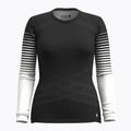 Damen-Thermoaktivshirt Smartwool Intraknit Thermal Merino Base Layer Pattern Crew black 3