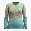 Damen-Thermoaktivshirt Smartwool Intraknit Thermal Merino Base Layer Pattern Crew cascade 3