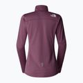 Frauen laufen Sweatshirt The North Face Winter Warm Pro 1/4 Zip Mitternacht lila 5