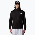 Herren The North Face Mountain Athletics Full Zip Fleece-Sweatshirt schwarz