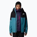 Damen Regenjacke The North Face Jazzi 3L Gtx algenblau/schwarz 4