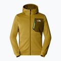 Herren The North Face Mountain Athletics Full Zip Fleece-Sweatshirt bernsteinfarben/ moosgrün 5