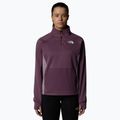 Women's The North Face Mountain Athletics Fleece 1/4 Zip Mitternacht lila / lila Kreide Sweatshirt