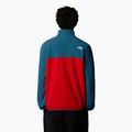 Herren Sweatshirt The North Face Yumiori Full Zip hohes Risiko rot / Stockente blau 3