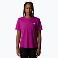 Damen-Trekking-T-Shirt The North Face Flex Grafik tief mulberry