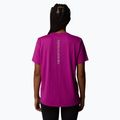 Damen-Trekking-T-Shirt The North Face Flex Grafik tief mulberry 3