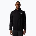 Herren Sweatshirt The North Face Crest FZ schwarz