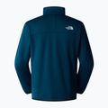 Herren The North Face Crest 1/4 Zip Mitternacht petrol/ schwarz Sweatshirt 5