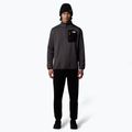 Herren The North Face Crest 1/4 Zip Sweatshirt anthrazitgrau/ schwarz 2