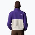 Damen Sweatshirt The North Face Yumiori 1/4 Zip weiß dune/peak lila 2