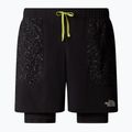 Herren Laufshorts The North Face Sunriser 2IN1 6" tnf black/tnf black traverse print 4