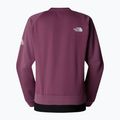 Women's The North Face Mountain Athletics Fleece Crew Mitternacht lila Sweatshirt 5