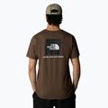 Herren The North Face Box Nse rauchbraun/schwarzes T-shirt 3