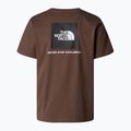 Herren The North Face Box Nse rauchbraun/schwarzes T-shirt 5