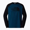 The North Face Herren Heritage Mitternacht petrol/schwarz Longsleeve