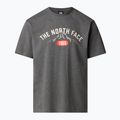 Herren The North Face Varsity Grafik mittel grau heather t-shirt 4