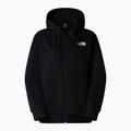 Women's The North Face Einfache Kuppel Full Zip Hoodie schwarz 5