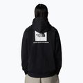 Herren The North Face Raglan Box Nse Hoodie schwarz/ weiß 3