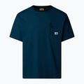 Herren The North Face Heritage Pocket Tee Mitternacht petrol t-shirt 4