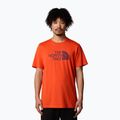 The North Face Herren T-Shirt "Easy" in Karmesinorange/Alpenpflaume