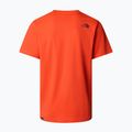 The North Face Herren T-Shirt "Easy" in Karmesinorange/Alpenpflaume 5