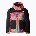 The North Face Freedom Insulated leuchtende Mohnblumen wehender Wind Druck Kinder Skijacke 5