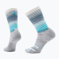 Smartwool Everyday Stitch Stripe Crew Trekkingsocken hellgrau
