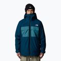 Snowboardjacke Herren The North Face Fourbarrel Triclimate midnight petrol/algae blue 4