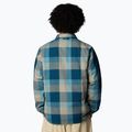 Herren Isolierjacke The North Face Afterburner Insulated Flannel Mitternacht Petrol 3