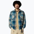 Herren Isolierjacke The North Face Afterburner Insulated Flannel Mitternacht Petrol 4