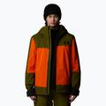 Herren Skijacke The North Face Mount Bre orange/waldoliv 4