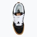 Vans Knu Skool gum Stoßstange schwarze Schuhe 5