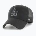47 Marke MLB Los Angeles Dodgers Branson MVP Baseballmütze schwarz