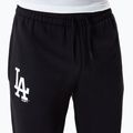 Herren New Era MLB Essentls Jogger Los Angeles Dodgers Hose schwarz 4