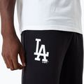 Herren New Era MLB Essentls Jogger Los Angeles Dodgers Hose schwarz 6