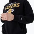 Herren New Era Team Script OS Hoody Los Angeles Lakers schwarz 5