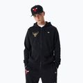 Herren New Era Team Script FZ Hoody Chicago Bulls schwarz