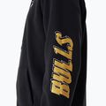 Herren New Era Team Script FZ Hoody Chicago Bulls schwarz 7